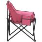 Preview: Campingstühle 2 Stk. mit Tasche Klappbar Rosa