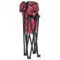 Preview: Campingstühle 2 Stk. mit Tasche Klappbar Rosa