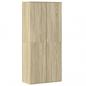 Preview: Schuhschrank Sonoma-Eiche 80x39x178 cm Holzwerkstoff