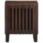 Preview: Nachttisch 40x34x46 cm Massivholz Mango