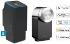 Preview: ARDEBO.de eKey uno Set Fingerprint mit Akku und Funk in schwarz inkl. Nuki Smart Lock Pro (4.Gen) in schwarz (200328)