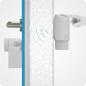 Preview: eKey uno Set Fingerprint mit Akku und Funk in schwarz inkl. Nuki Smart Lock Pro (4.Gen) in schwarz (200328)