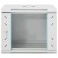 Preview: 9U Wand-Netzwerkschrank 19" IP20 53x40x45 cm