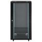 Preview: 22U Netzwerkschrank auf Rollen 19" IP20 60x60x120 cm
