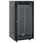 Preview: 22U Netzwerkschrank auf Rollen 19" IP20 60x60x120 cm