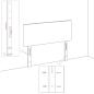 Preview: Boxspringbett mit Matratze Taupe 120x200 cm Stoff