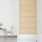 Preview: Wandpaneele 12 Stk. Creme 90x30 cm Stoff 3,24 m²