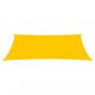 Preview: Sonnensegel 160 g/m² Rechteckig Gelb 2x3,5 m HDPE