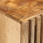 Preview: Nachttisch 40x34x46 cm Raues Mangoholz