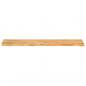 Preview: Tischplatte mit Baumkante 140x20x3,8 cm Massivholz Mango