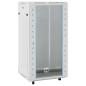 Preview: 22U Netzwerkschrank auf Rollen 19" IP20 60x60x120 cm