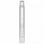 Preview: Gabionen mit Hochbogen 7 Stk. 400x30x220/240cm Verzinktes Eisen