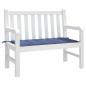 Preview: Gartenbank-Auflage Marineblau 100x50x3 cm Oxford-Gewebe