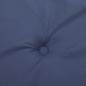 Preview: Gartenbank-Auflage Marineblau 100x50x3 cm Oxford-Gewebe
