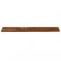 Preview: Tischplatte 160x20x2,5 cm Rechteckig Altholz Massiv