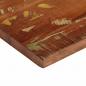 Preview: Tischplatte 160x20x2,5 cm Rechteckig Altholz Massiv