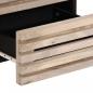 Preview: Nachttisch 40x34x46 cm Gebleichtes Massivholz Mango