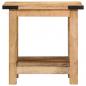 Preview: Beistelltisch 40x30x40 cm Raues Massivholz Mango