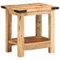 Preview: Beistelltisch 40x30x40 cm Raues Massivholz Mango