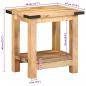 Preview: Beistelltisch 40x30x40 cm Raues Massivholz Mango