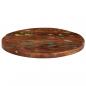 Preview: Tischplatte Ø 70x3,8 cm Rund Altholz Massiv