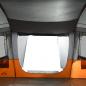 Preview: Tunnel-Familienzelt 16 Personen Grau Wasserdicht