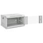 Preview: 6U Wand-Netzwerkschrank 19" IP20 53x40x30 cm