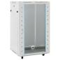 Preview: ARDEBO.de - 18U Netzwerkschrank auf Rollen 19" IP20 60x60x100 cm