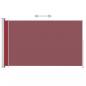 Preview: Seitenmarkise Ausziehbar 220x300 cm Rot
