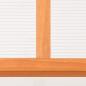 Preview: Gewächshaus Orange 110x58,5x39 cm Tannenholz