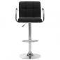 Preview: Barhocker Schwarz Stoff