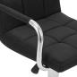 Preview: Barhocker Schwarz Stoff