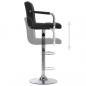 Preview: Barhocker Schwarz Stoff