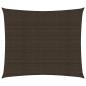 Preview: ARDEBO.de - Sonnensegel 160 g/m² Braun 2,5x3 m HDPE