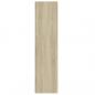 Preview: Eckregal Sonoma-Eiche 33x33x132 cm Holzwerkstoff