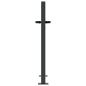 Preview: Gartentor Anthrazit 105x105 cm Stahl Baum-Design
