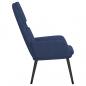 Preview: Relaxsessel Blau Stoff