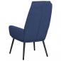 Preview: Relaxsessel Blau Stoff
