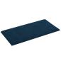 Preview: Wandpaneele 12 Stk. Blau 60x30 cm Samt 2,16 m²