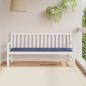 Preview: ARDEBO.de - Gartenbank-Auflage Marineblau 180x50x3 cm Oxford-Gewebe