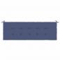 Preview: Gartenbank-Auflage Marineblau 150x50x3 cm Oxford-Gewebe