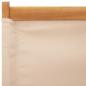 Preview: Gartenstühle 2 Stk. Beige Massivholz Akazie & Stoff