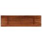 Preview: Tischplatte 100x20x3,8 cm Rechteckig Altholz Massiv