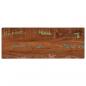 Preview: ARDEBO.de - Tischplatte 90x30x3,8 cm Rechteckig Altholz Massiv