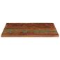 Preview: Tischplatte 70x50x3,8 cm Rechteckig Altholz Massiv