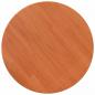 Preview: Tischplatte Rund Wachsbraun Ø60x2,5 cm Massivholz Kiefer