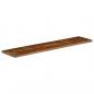 Preview: Tischplatte 180x20x2,5 cm Rechteckig Altholz Massiv
