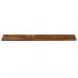 Preview: Tischplatte 180x20x2,5 cm Rechteckig Altholz Massiv
