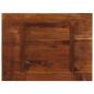 Preview: Tischplatte 80x60x2,5 cm Rechteckig Altholz Massiv