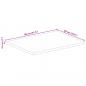 Preview: Tischplatte 80x60x2,5 cm Rechteckig Altholz Massiv